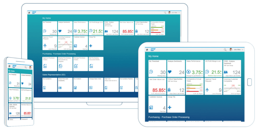 Fiori – facelift SAPu