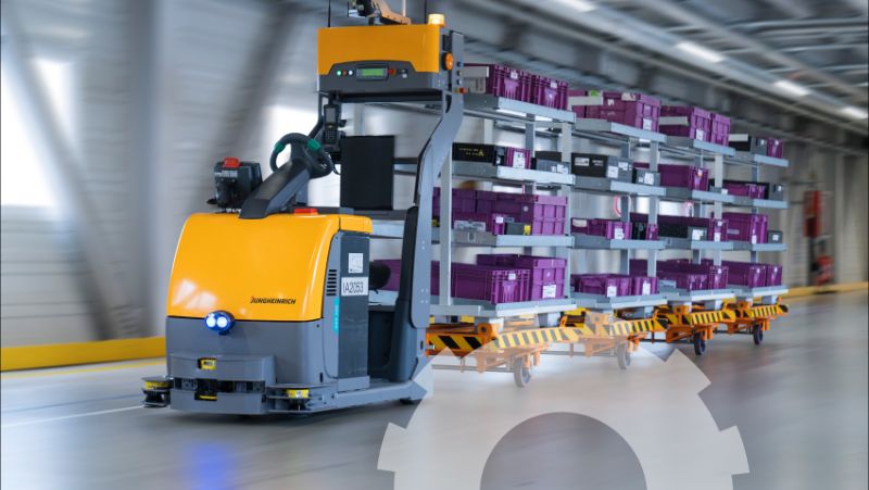 Automatizace interní logistiky: technologie